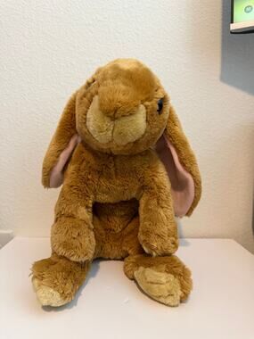 2003 Commonwealth Bunny Rabbit Plush Stuffed Animal Tan